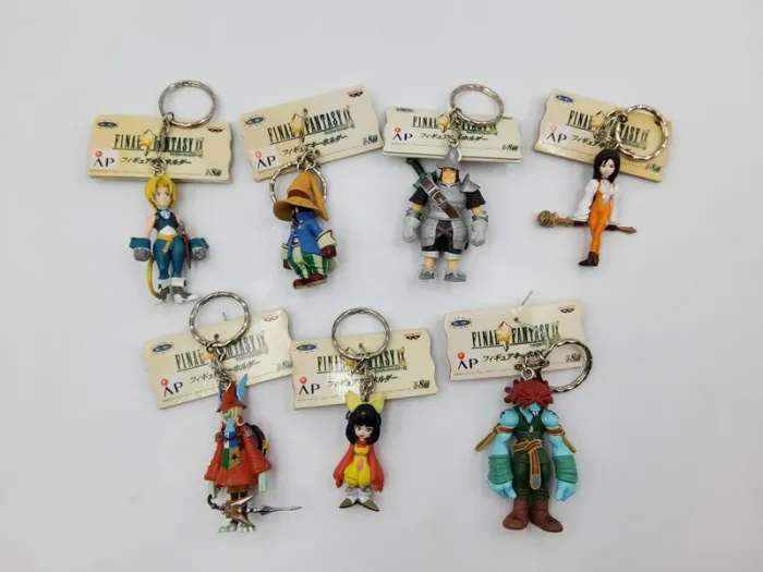 7 Final Fantasy IX Keychain Figures