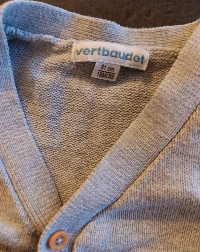 Gilet léger gris
Taille 18 mois - photo numéro 3