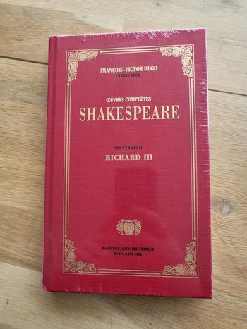 Richard III de William Shakespeare - neuf sous blister