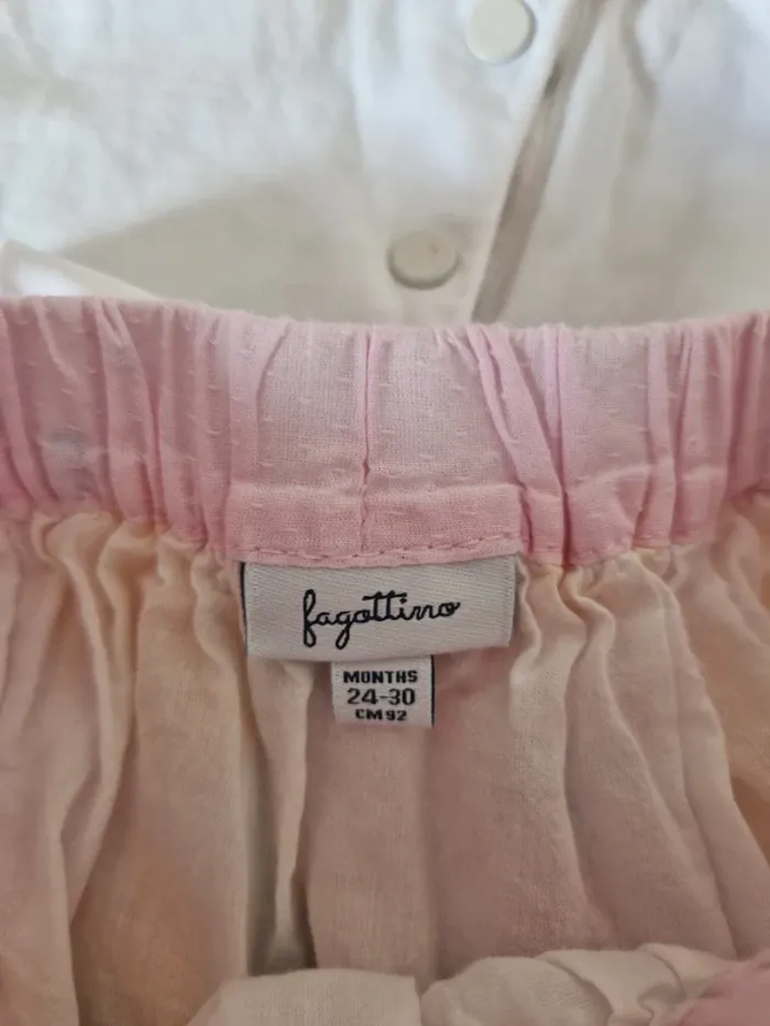 Ensemble fille Fagottino – t-shirt + jupe – taille 24-30 mois - photo numéro 6