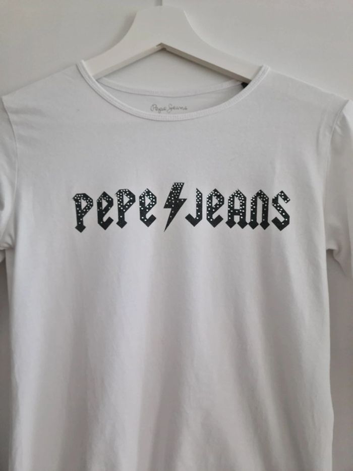 T-shirt Pepe jeans Taille 12 ans ( XS) - photo numéro 2