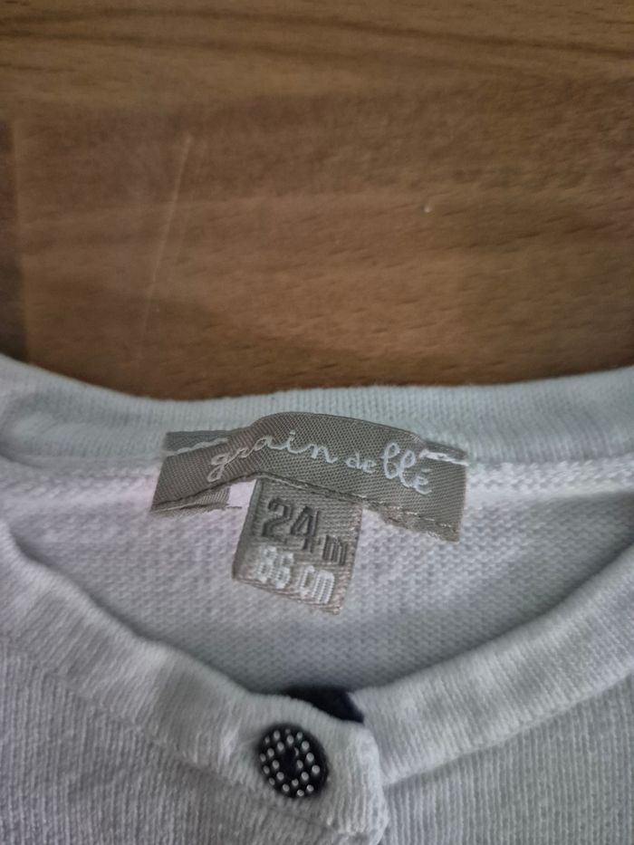 Veste Grain de blé 24M - photo numéro 3
