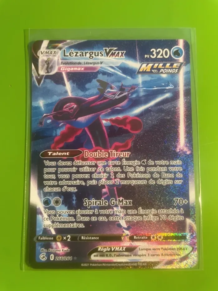 Lezargus VMAX 266/264 Alternative - Poing de Fusion Pokémon FR