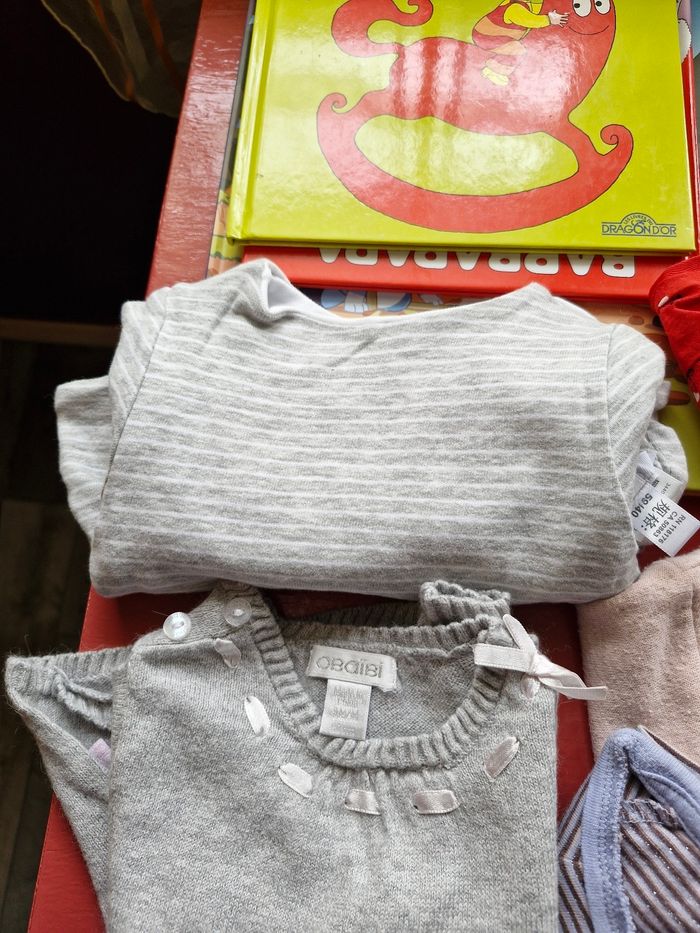 Lot de 13 vêtements bébé fille.  Obaibi - photo numéro 7