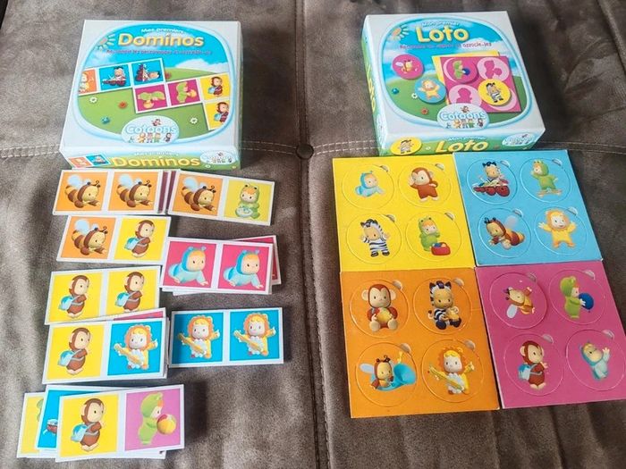Jeu mon premier loto et mon premier domino