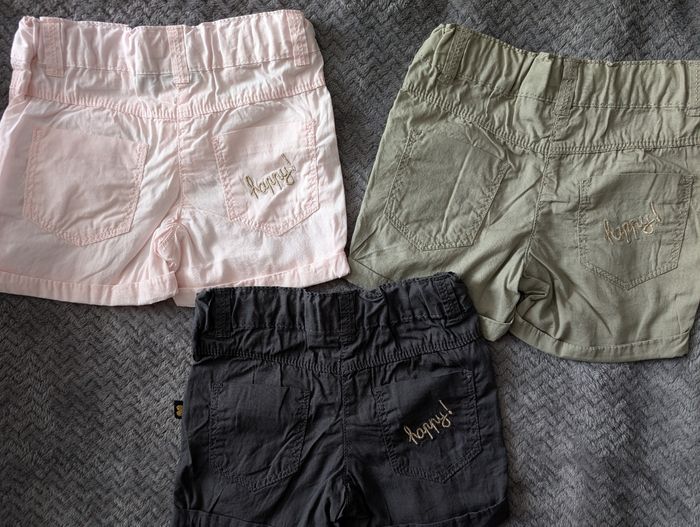 NEUF, lot de 3 shorts Kiabi, 18 mois - photo numéro 2