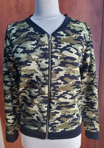 Veste légère imprimée militaire taille M