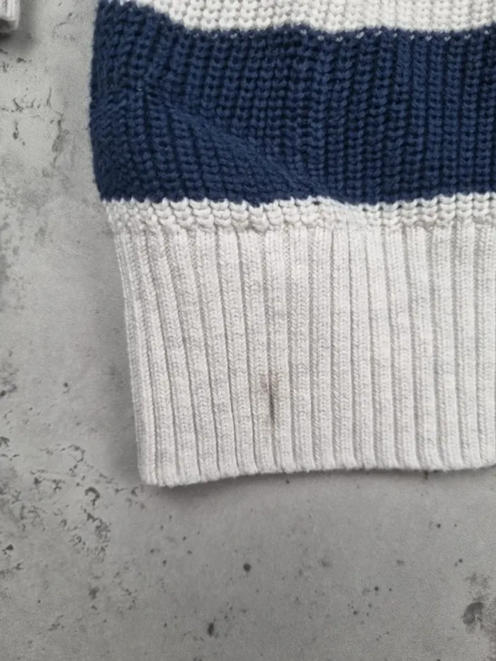 Cardigan Tommy Hilfiger blanc – Taille XL Hommes (mesures en photos) - photo numéro 8