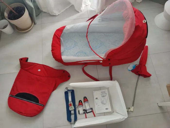 Poussette et Nacelle / Bébé Confort / rouge - photo numéro 12
