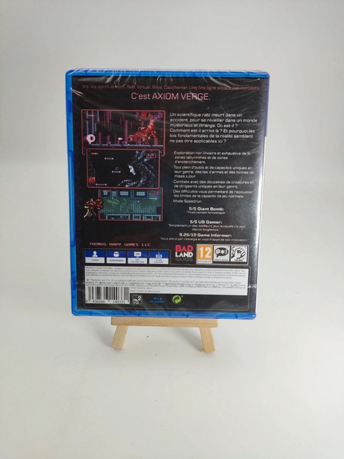 Axiom Verge jeu ps4 neuf sous blister Version Fr PlayStation 4 - photo numéro 2