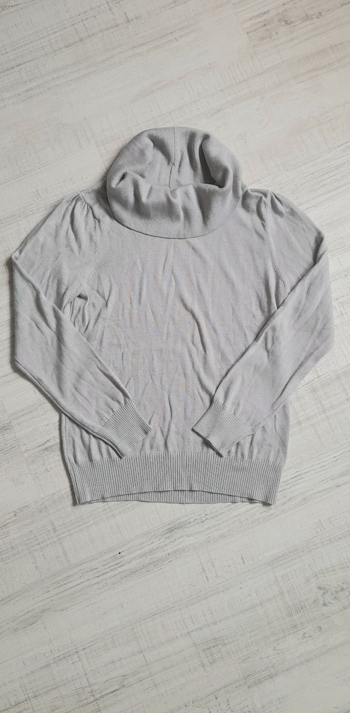 Pull col boule