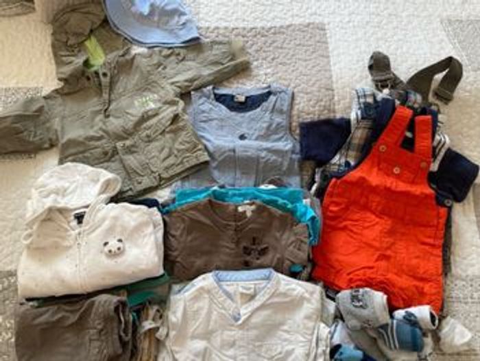 Lot vêtements garçon été T 6mois