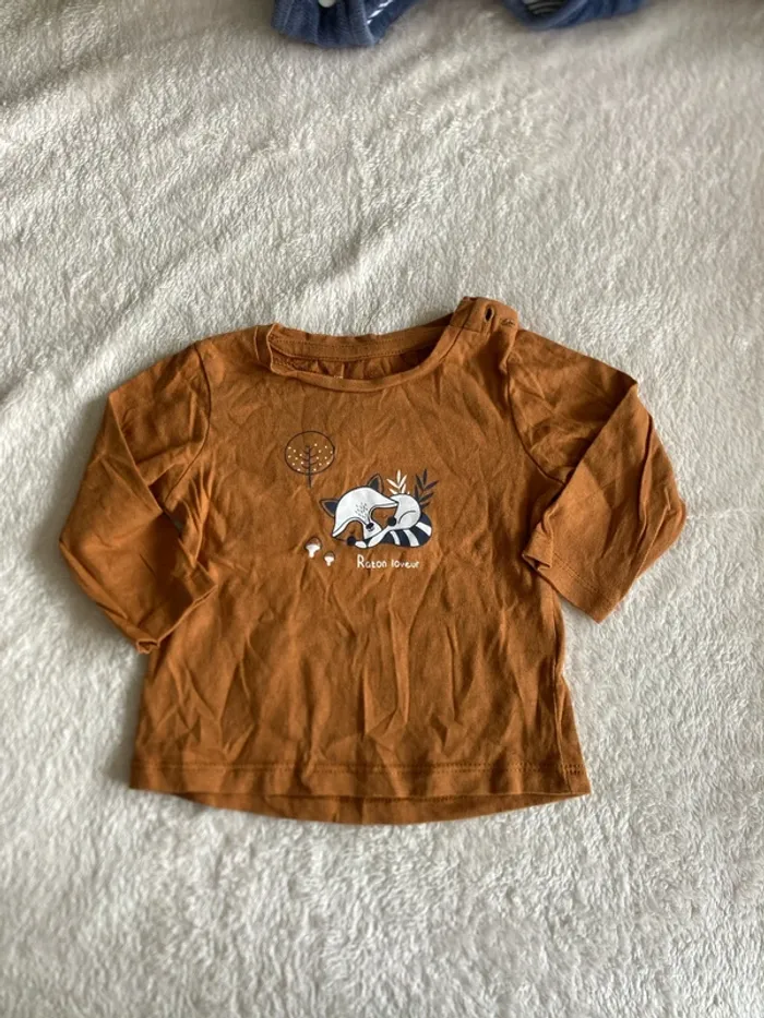 Teeshirt longues manches 6 mois