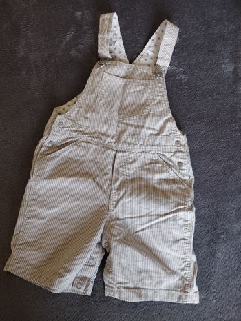 Salopette à rayures Petit bateau 24 mois