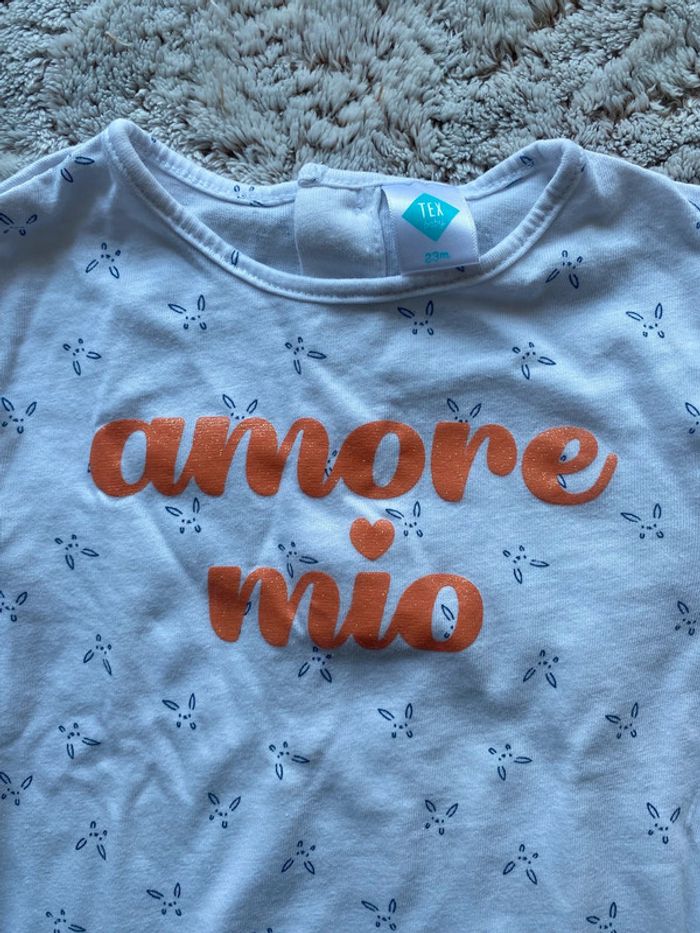 Joli t shirt grandes manches Tex baby 23 mois - photo numéro 3