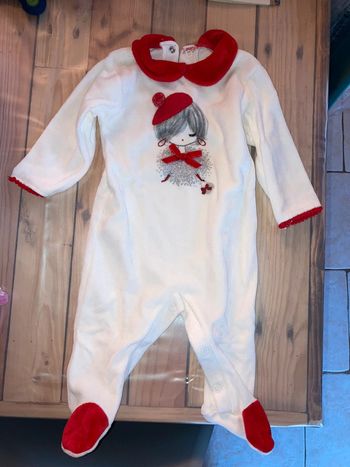 Pyjama hiver fille - 6 mois