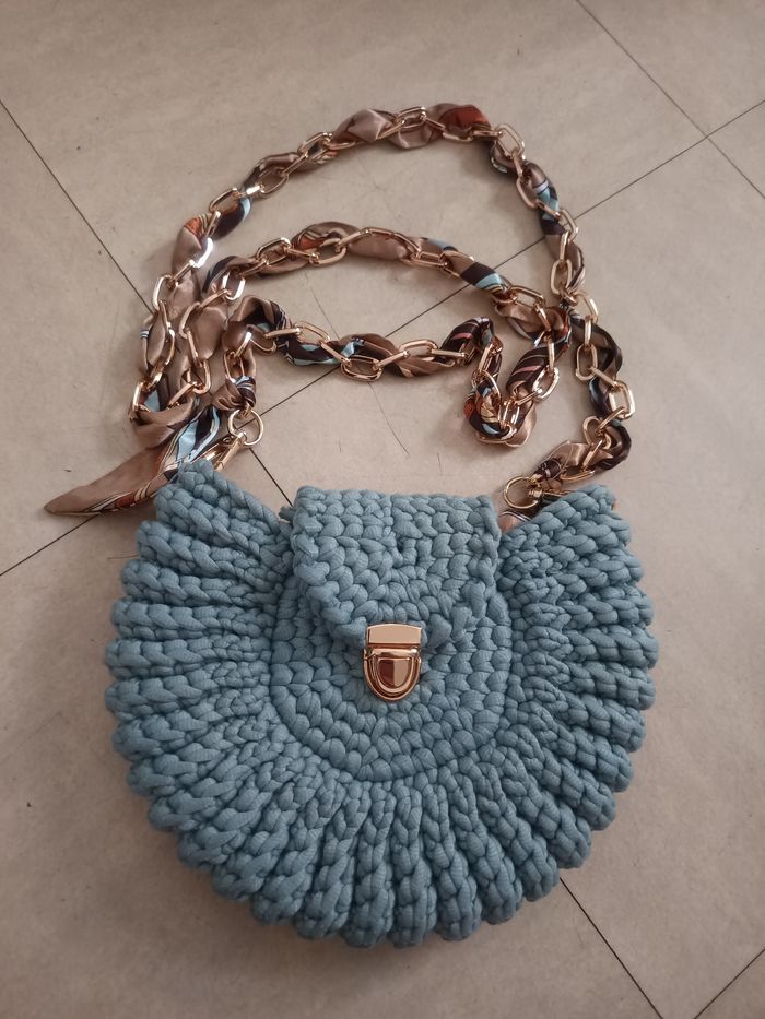 Sac bandoulière au crochet - photo numéro 4