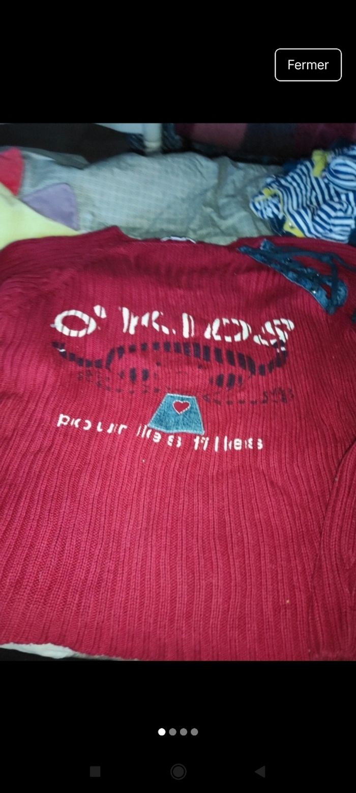 Pull garçon e85