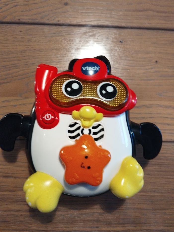 Gédéon jouet de bain pingouin Vtech