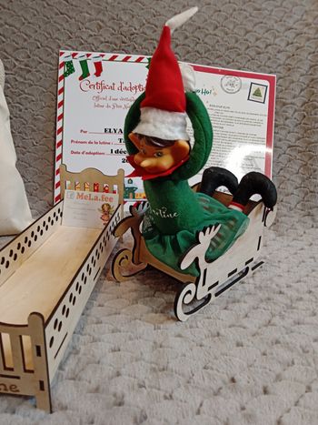 Lutin farceur et traîneau