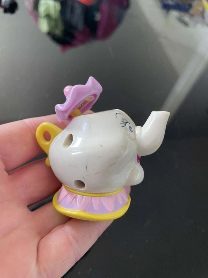 Figurine Vintage Sanovar La Belle et la Bête McDonald’s 1992 - photo numéro 2