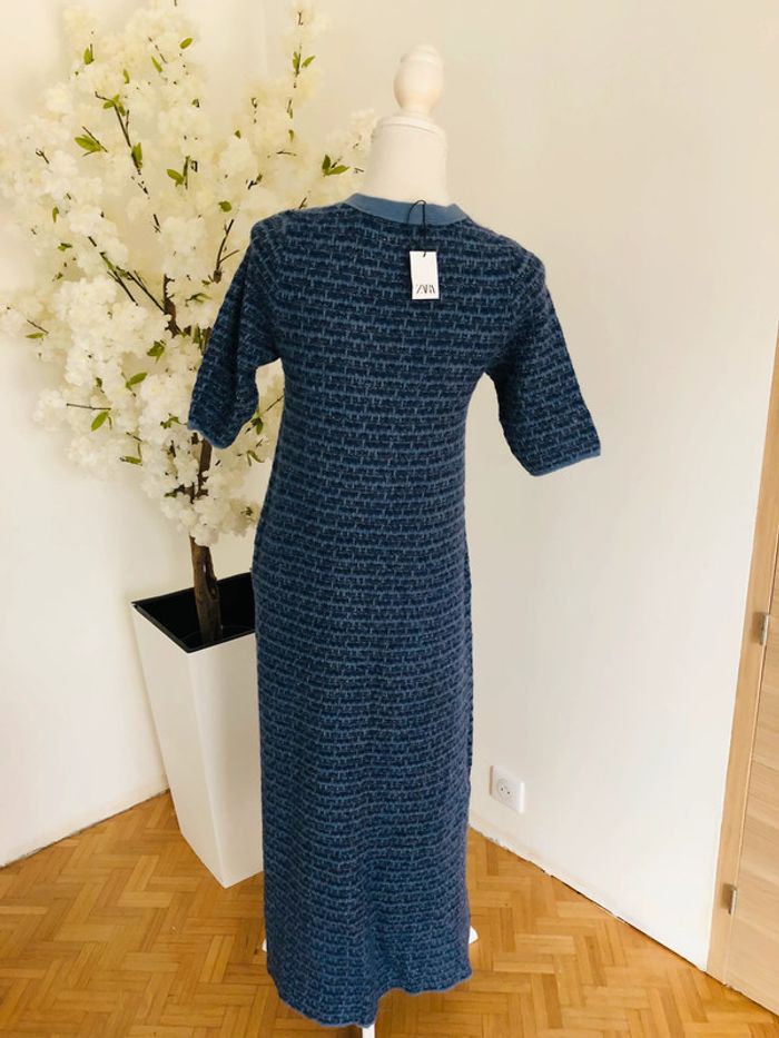 Robe chic longue zara neuve taille M - photo numéro 9