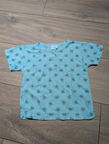 Joli tee-shirt ourson vintage 18 mois