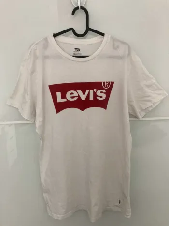 T-shirt Levis  blanc femme