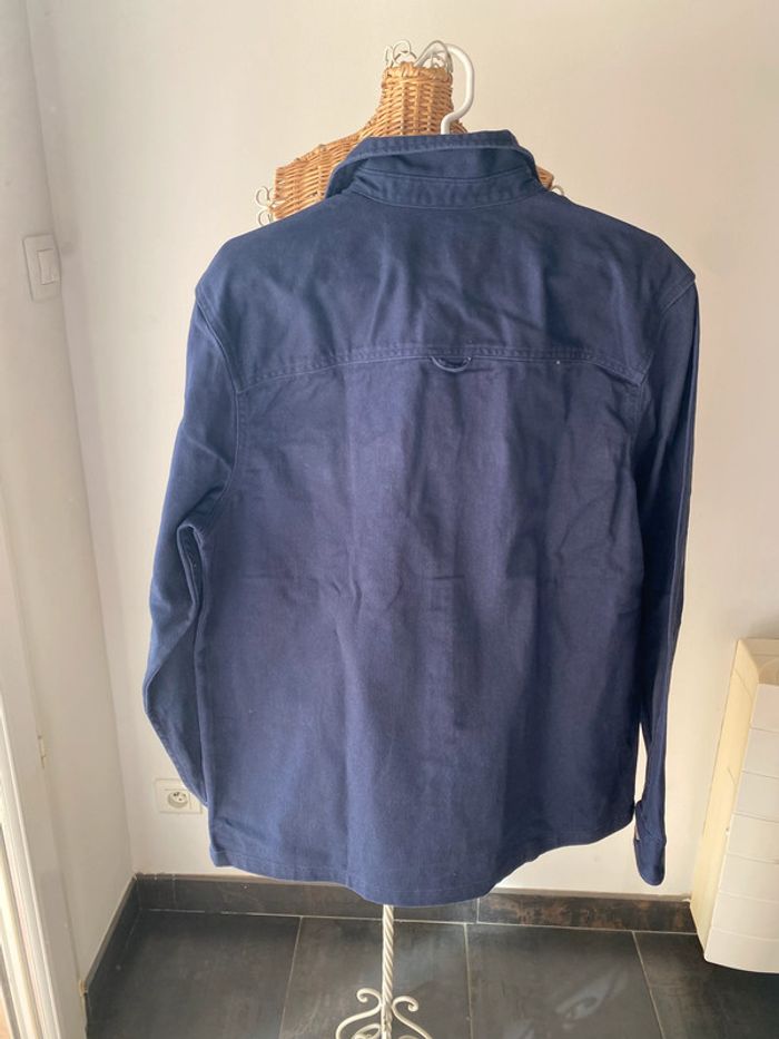 Chemise Kiabi Regular Fit bleue marine taille S - photo numéro 2