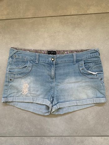 Short femme en jean taille 42