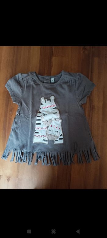 Lot de 10 t shirts fille 6 mois