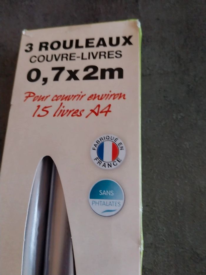 Rouleau couvre livres - photo numéro 3