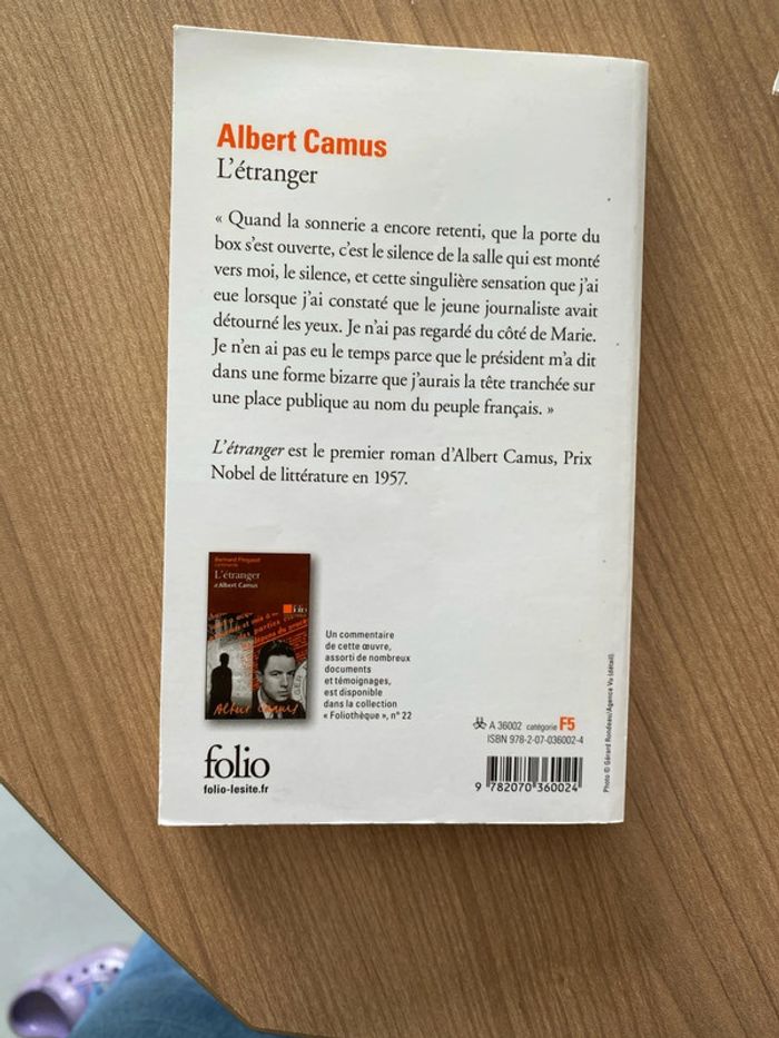 L’étranger d’Albert Camu - photo numéro 3