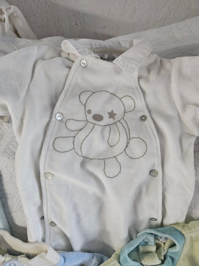 Lot de 7 pyjamas 1 mois - photo numéro 3