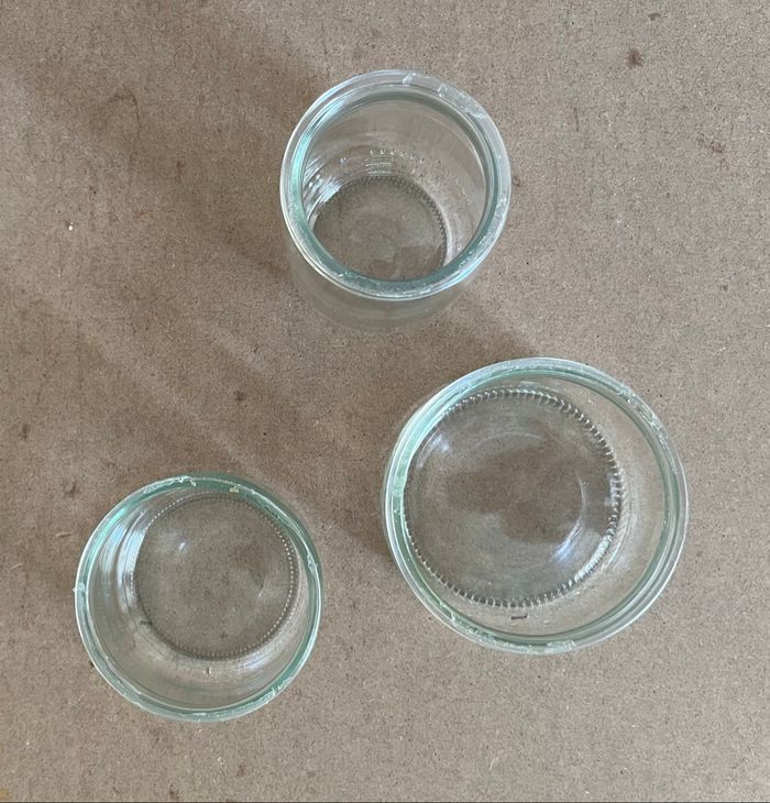 Petits pots en verre - photo numéro 2