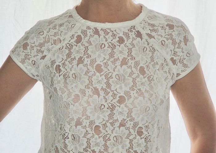 blouse dentelle Zara - photo numéro 2