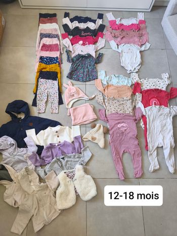 Maxi lot hiver fille 12 - 18 mois