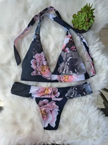Maillot de bain fleuri