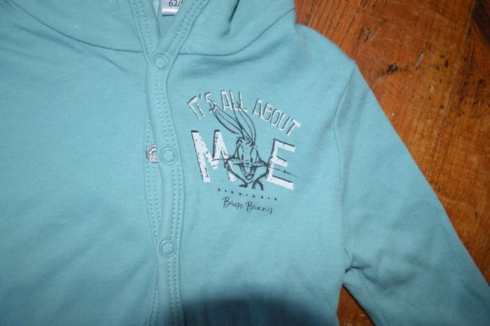 Veste fine Bugs Bunny 3/6 mois - photo numéro 2