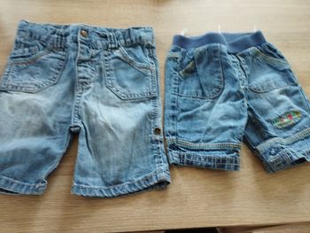2 shorts jean