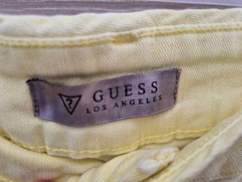 Jean jaune Guess