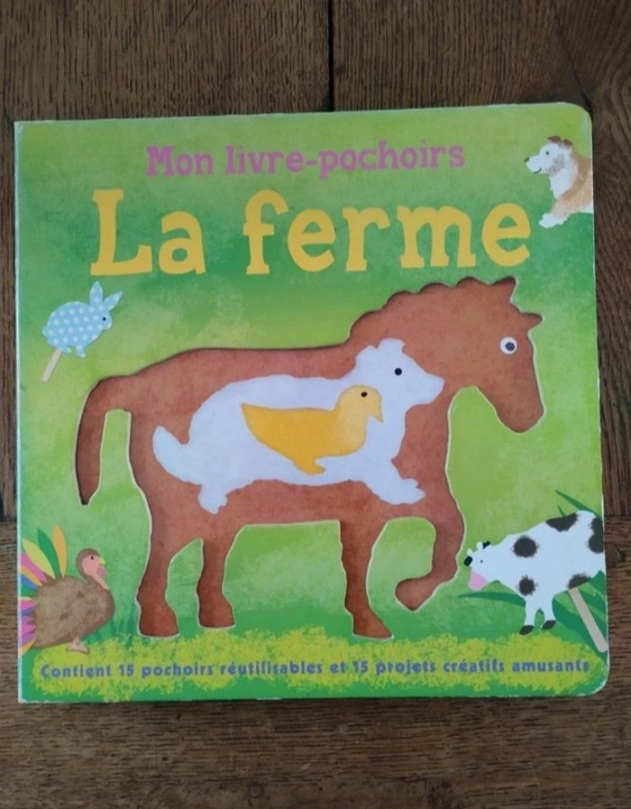 Livre pochoirs et projets créatifs 💚