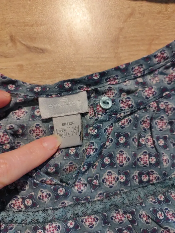 Blouse 8 ans Cyrillus - photo numéro 2