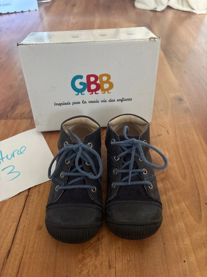 Chaussure GBB bleu marine pointure 23 - photo numéro 2