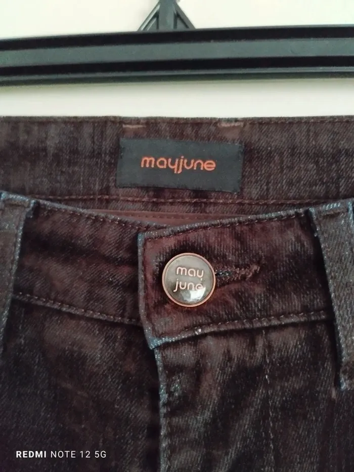 Magnifique jean Pump Flock Moro taille 26 - photo numéro 5