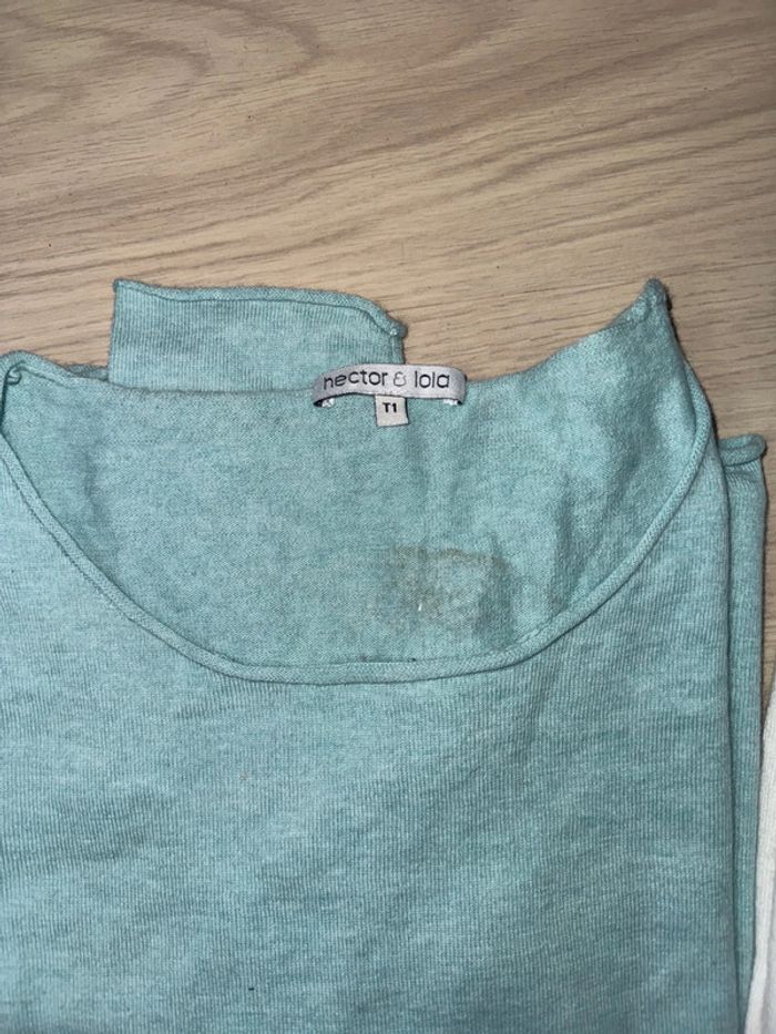 Lot de 2 pull Hector et Lola taille 36 - photo numéro 2