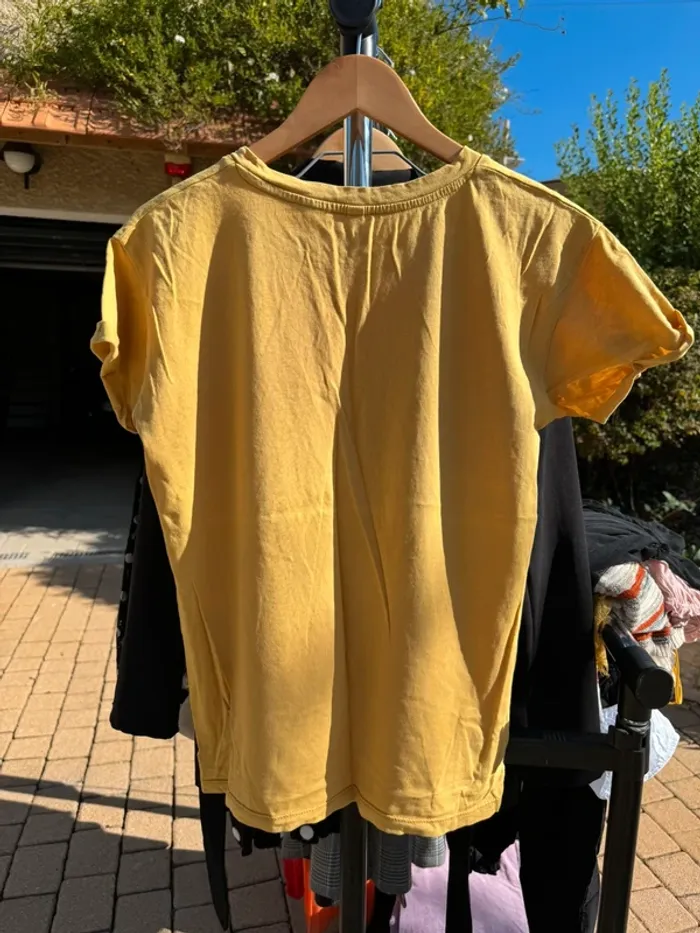 T-shirt jaune moutarde Blendshe - photo numéro 4