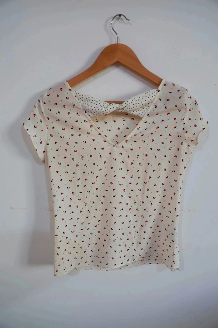 C43 blouse imprimée Promod 34 - photo numéro 2