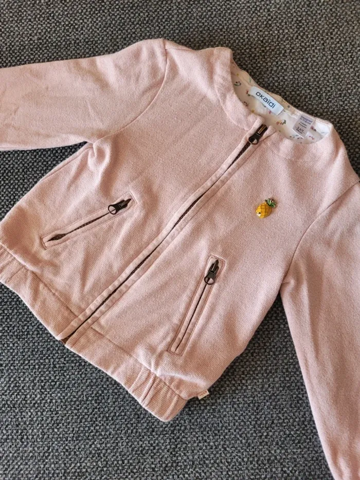 Veste fille Okaidi 3 ans - photo numéro 3