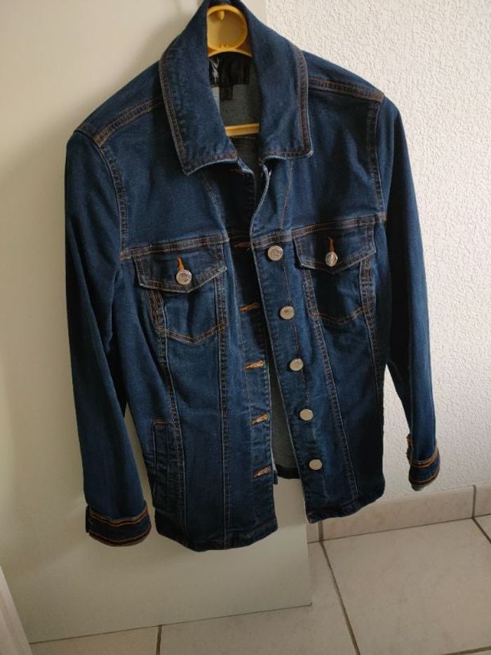 Veste jean femme